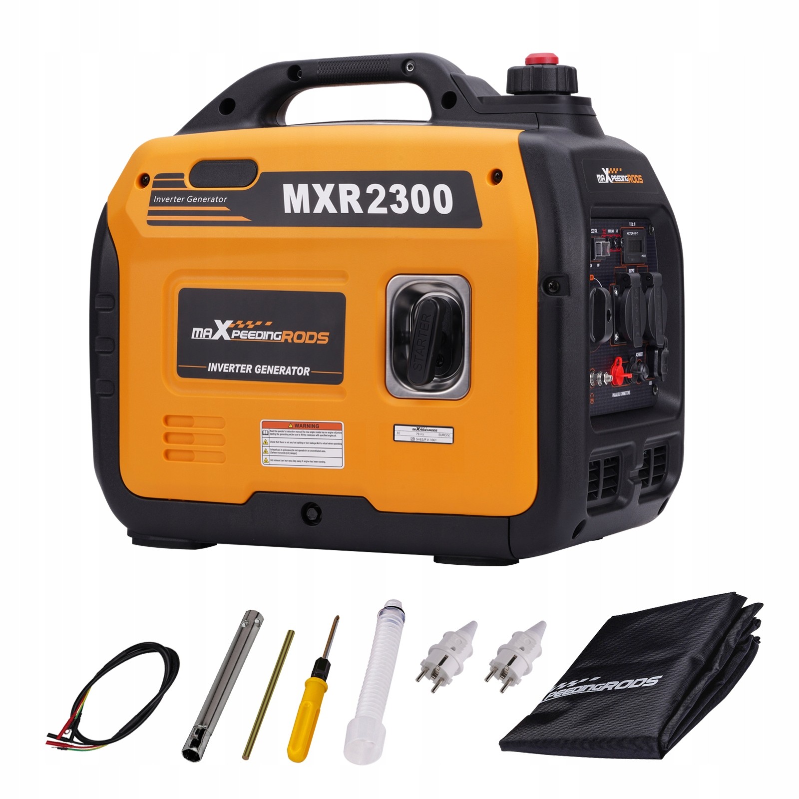 Elektrocentrála - 2300 W prenosný generátor benzínového meniča 2KW