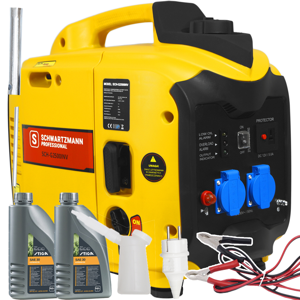 Elektrocentrála - Generátor energie meniča 2,2 kW AVR ticho