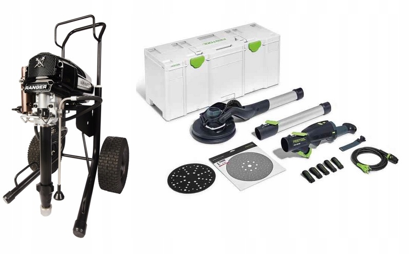 Maliarsky agregát - Agregát Komatz Ranger + Festool Planex brúska