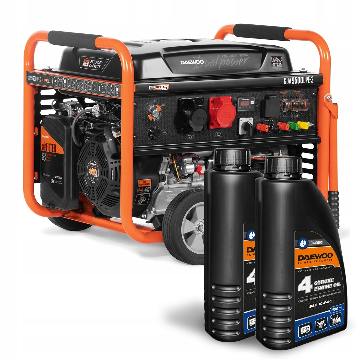 Elektrocentrála - DIESELOVÝ GENERÁTOR GENERÁTORA 7350W 230V