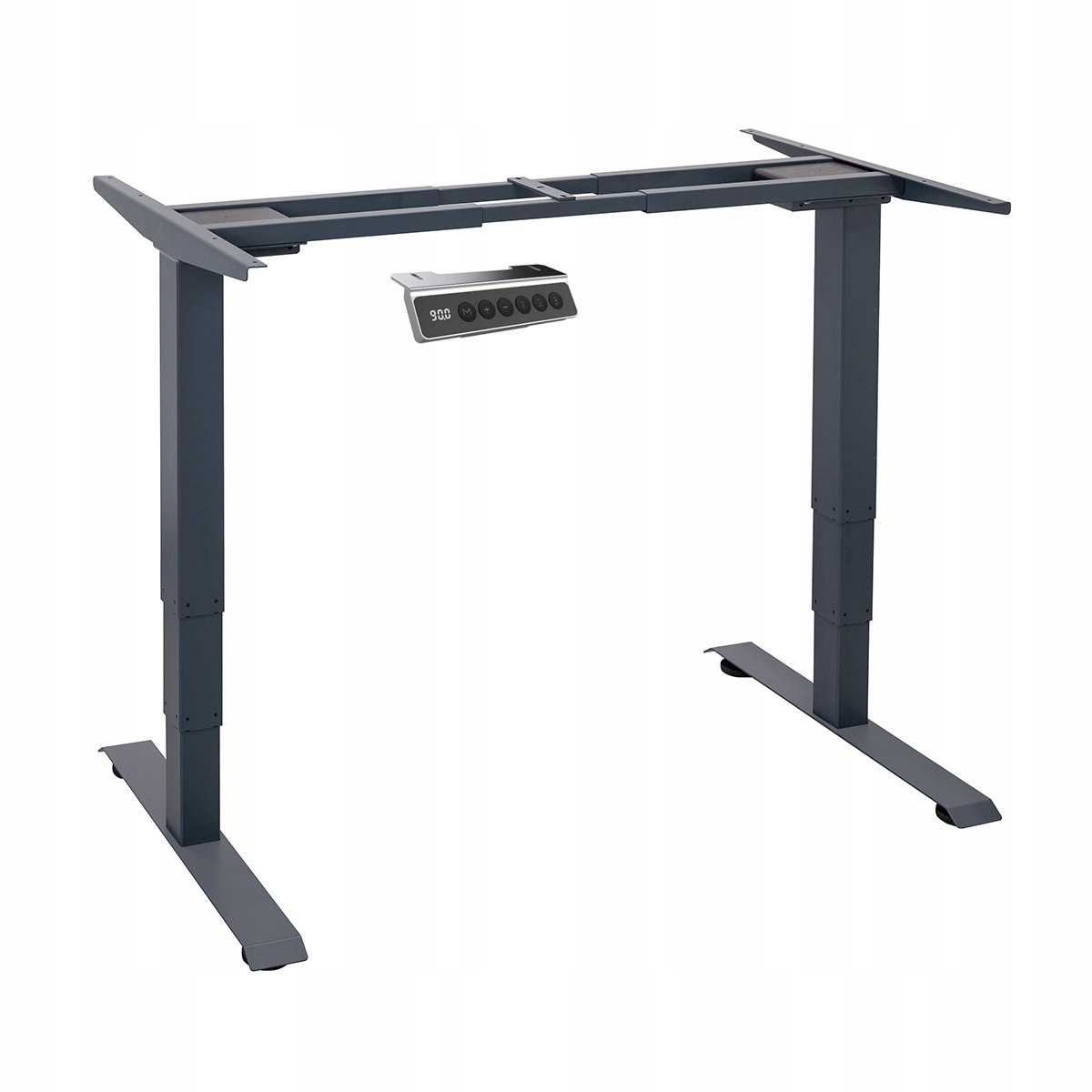 Kancelársky písací stôl - Ergonomický biely nastaviteľný rám stola
