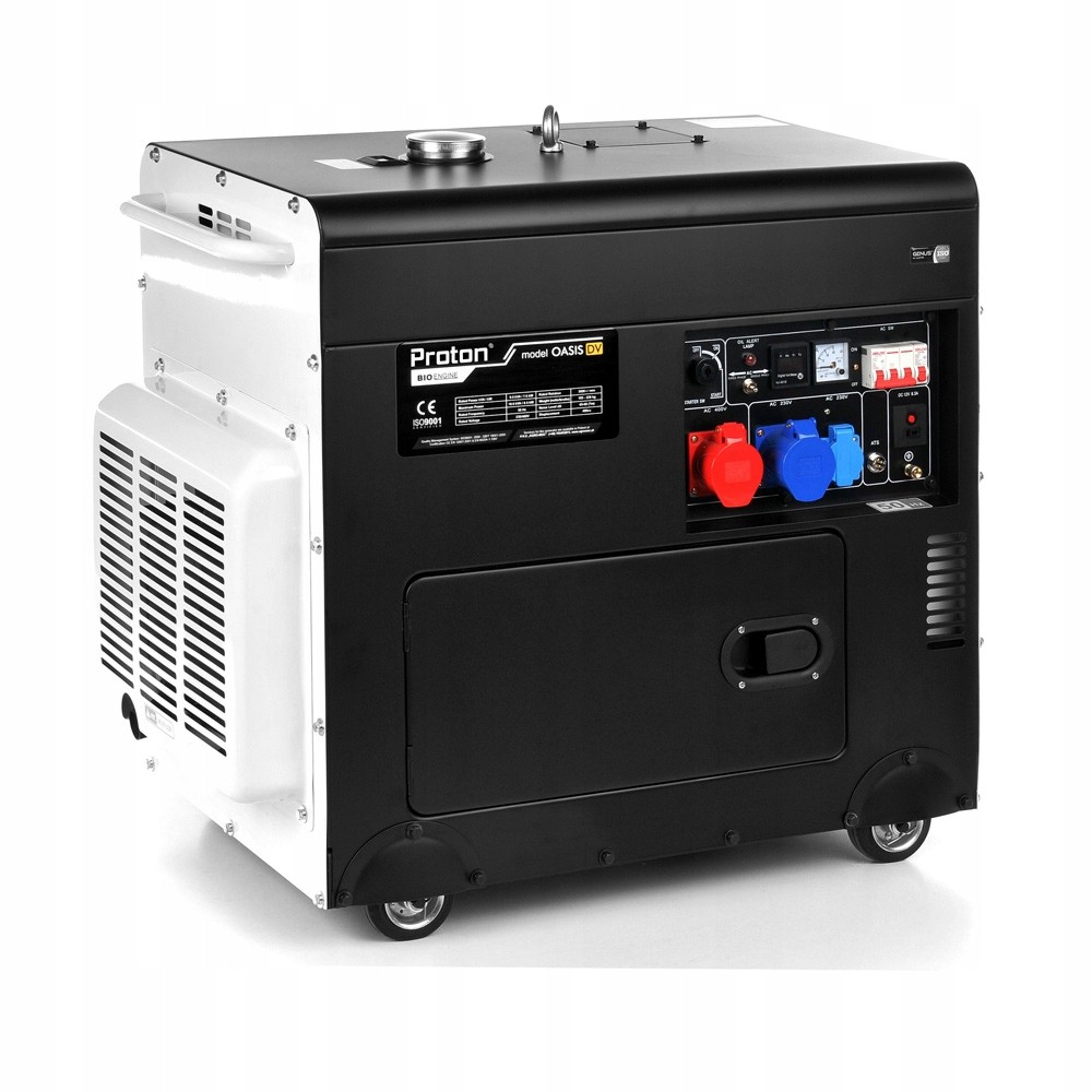 Generátor - Tichý generátor energie Diesel Dual 10.6kva AVR