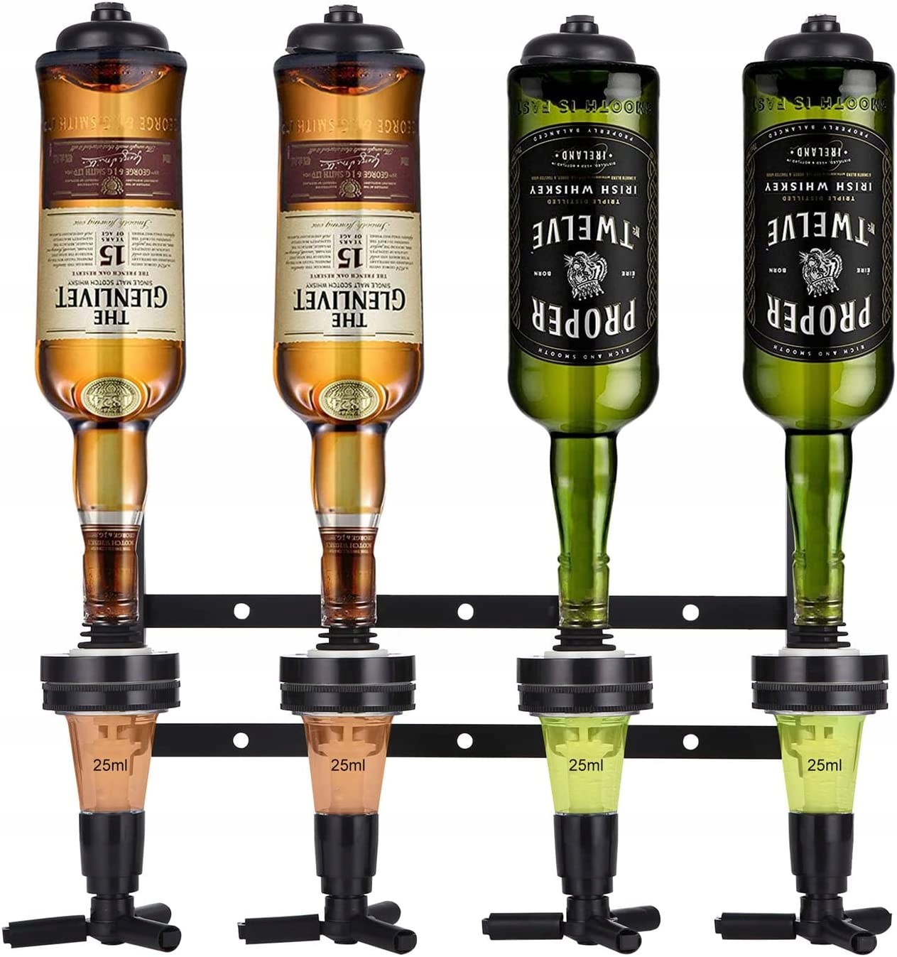 Nálevka, dávkovač na fľaše - Barmanská súprava GOLDEN Drinks 16 el.