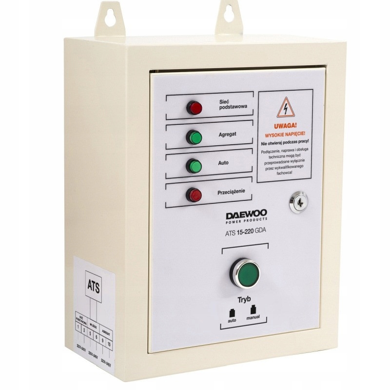 Elektrocentrála - Daewoo ATS 230 GDA Automation Modul do agregátu D