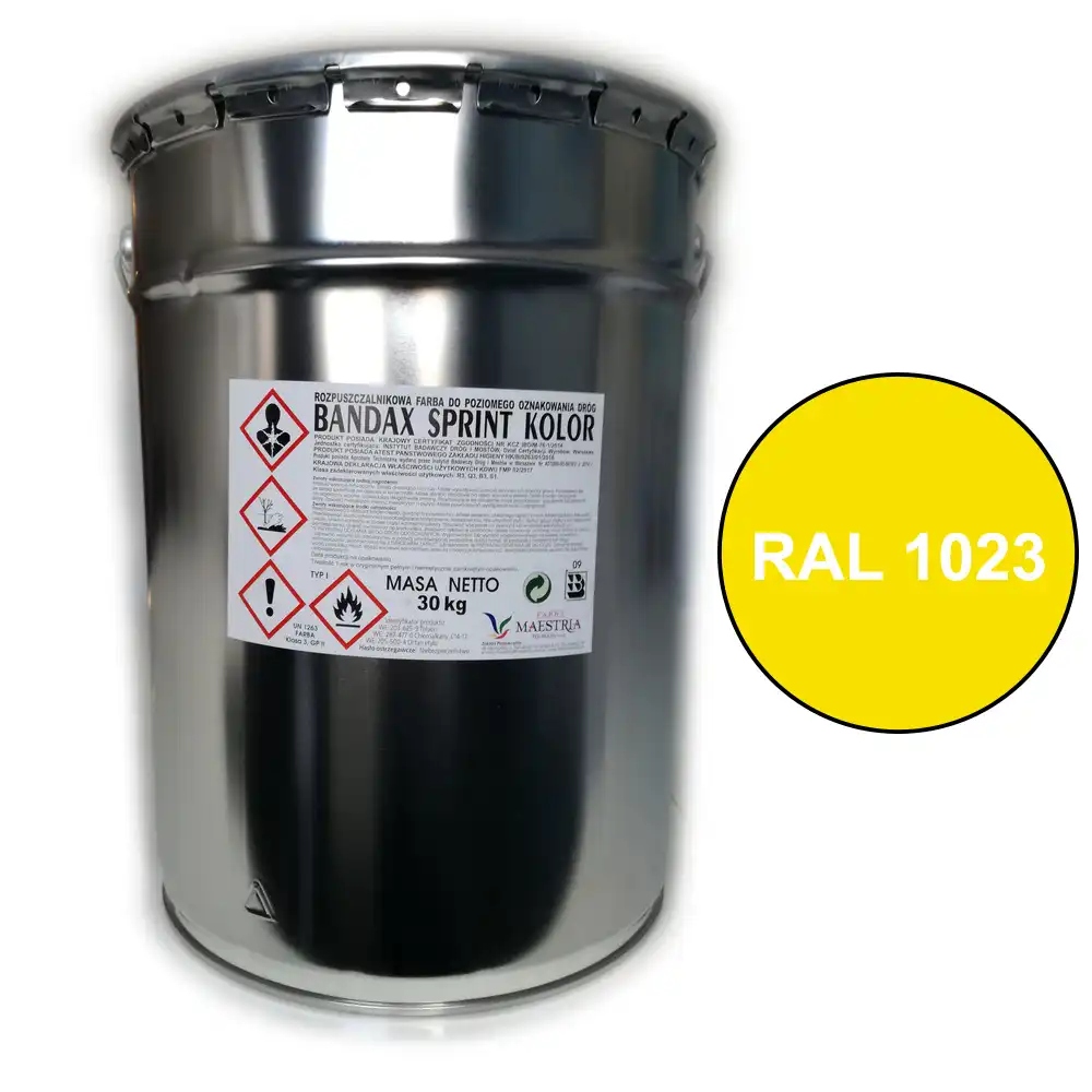 Farba - DROGA DROGA YELL BANDAX Sprint 20L/30 kg