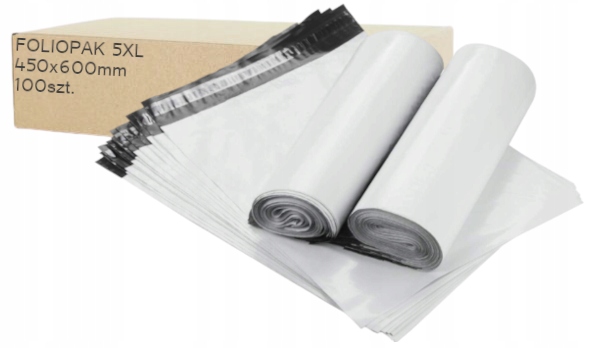 Plastové obálky - Foopaki Foopian Courier, 5xl 450x600 100sz
