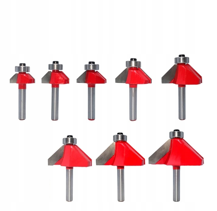 Rezačka dreva 45 stupňov 44,4 mm priľnavosť 6 mm