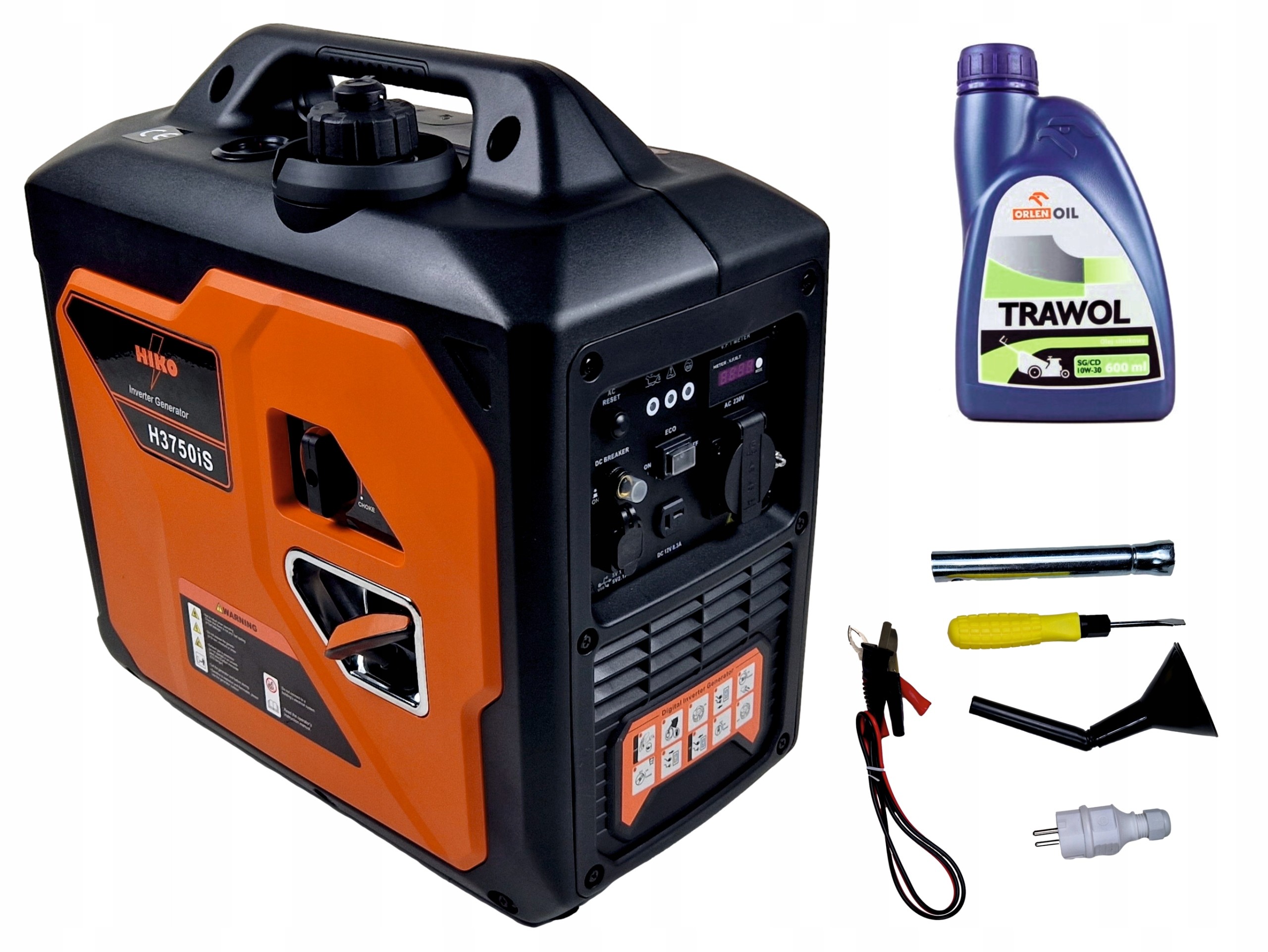 Elektrocentrála - GENERÁTOR ENERGIE GENERÁTOR 2800 W INVERTOR