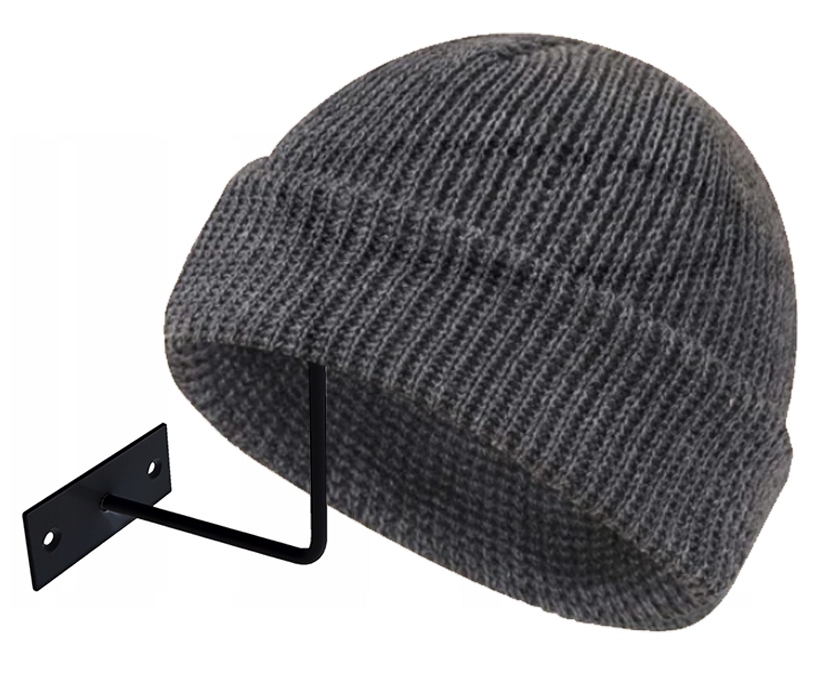 Hook Black Hat Hanger klobúky pre steny