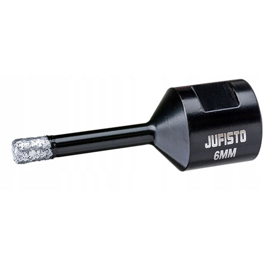 Jufisto otvor s diamantovým náblom 6 mm M14