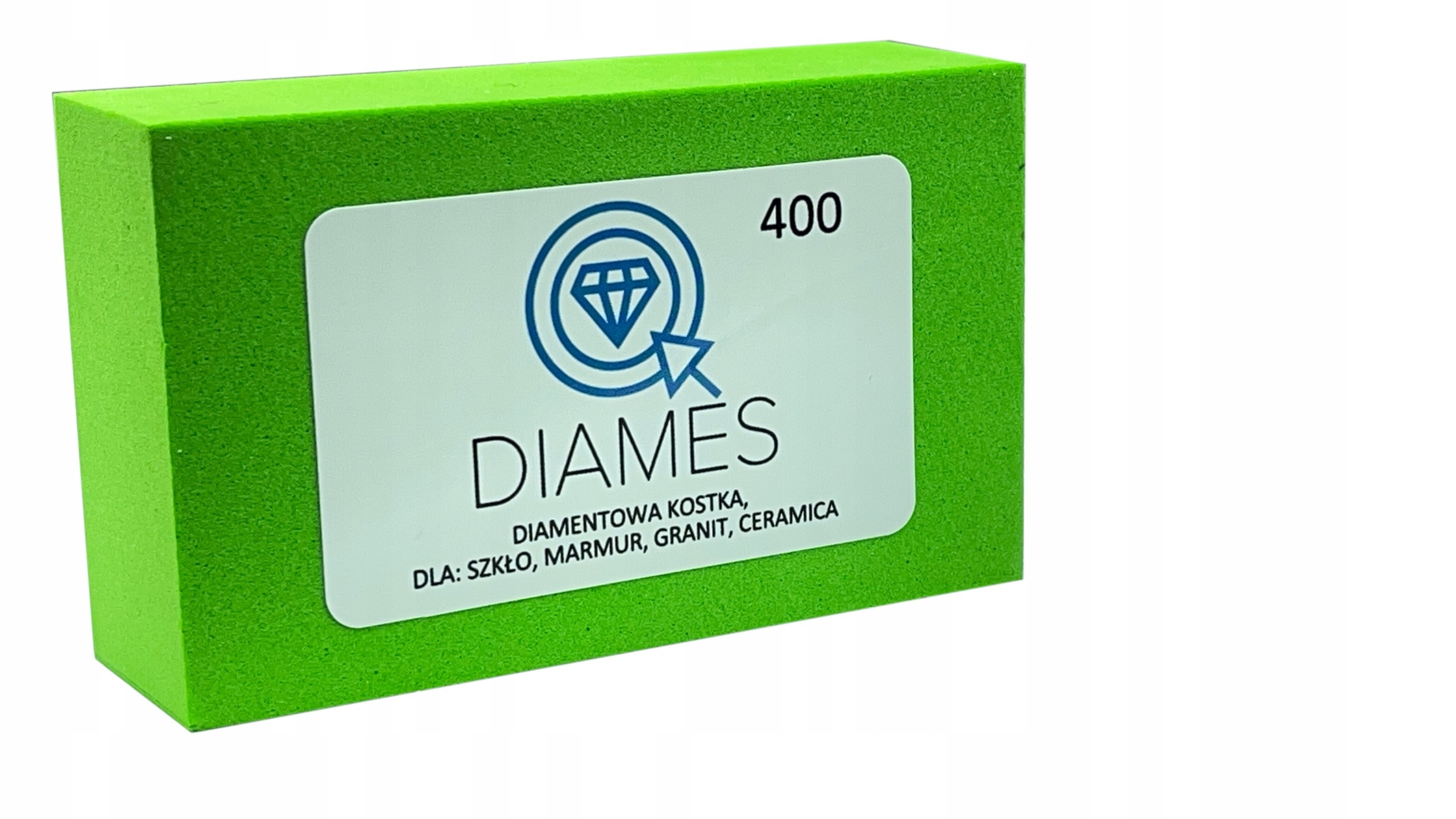 Leštenie kocky diamant kamenný kameň P 400 rez