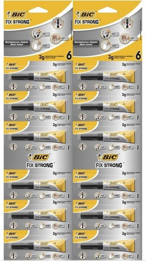 Fix Strong lepidlo (12ks) BIC