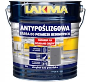 Farba - Lakma akrybet b30 betónová farba 10 l šedá