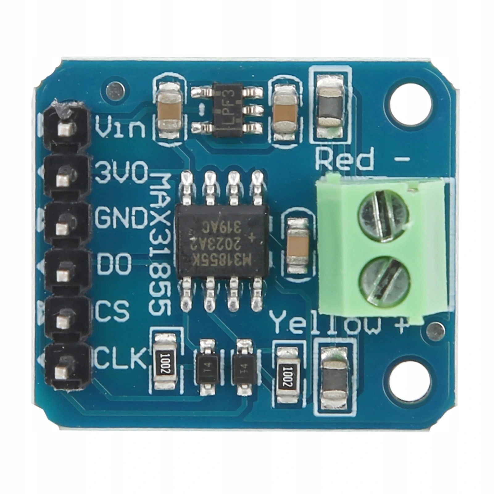 Termoparový modul max31855 SPI