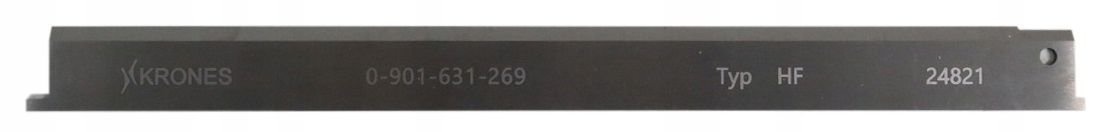 Krones rezanie noža Typ HF 235x19x2mm 0-901-631-269