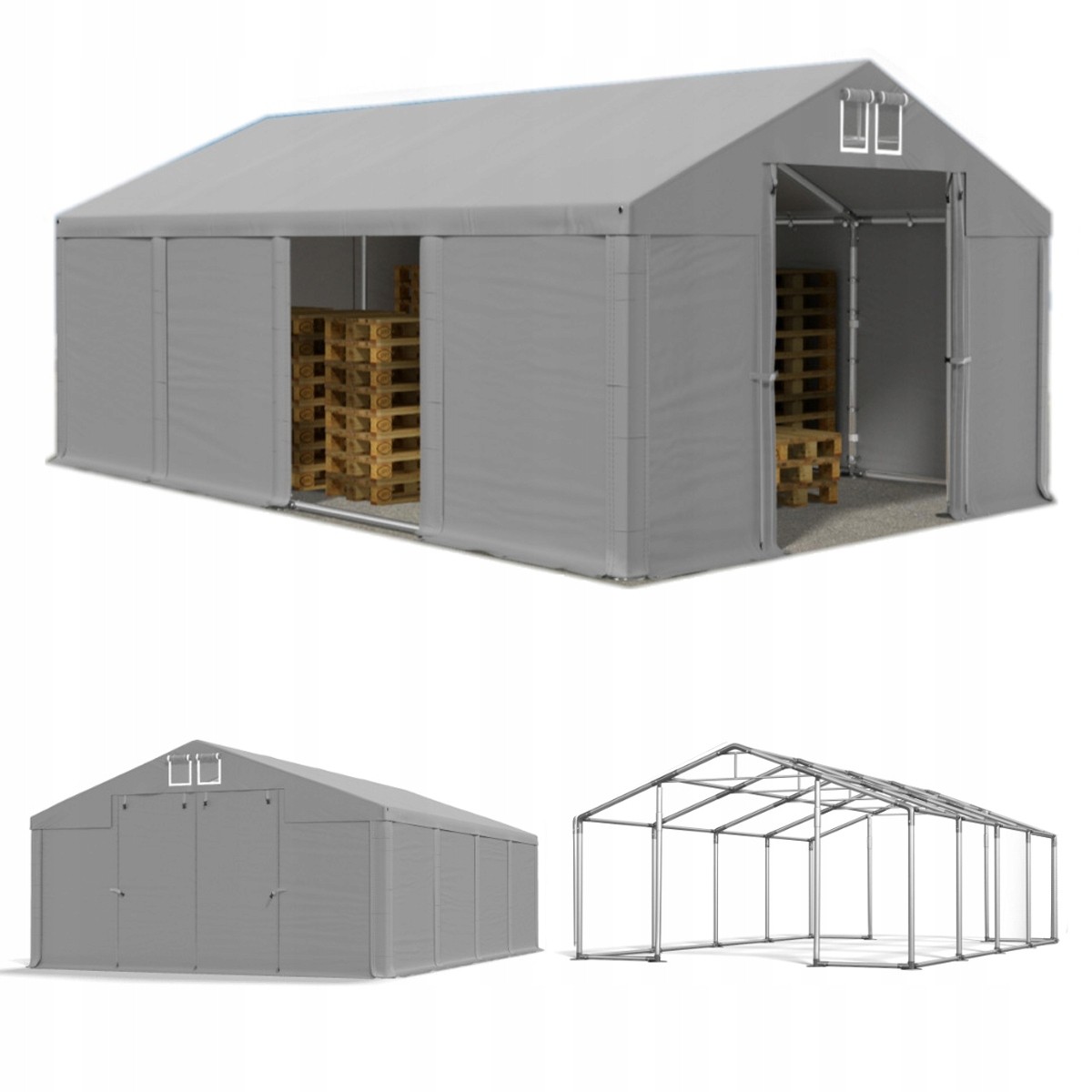 Skladové stany - Výstava Magnus 5x8 Warehouse Stan