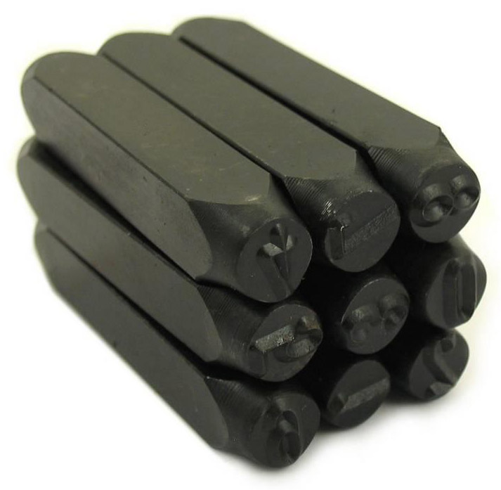 Číslujúce číslo pre označenie číslo 8 mm 9 prvkov
