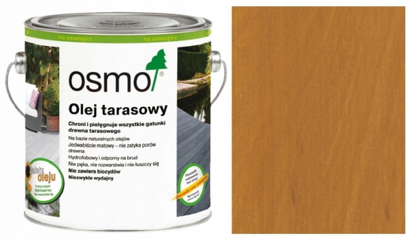 Olej, moridlo - Olej osmo pre terasy 013 Garáž 2,5 l