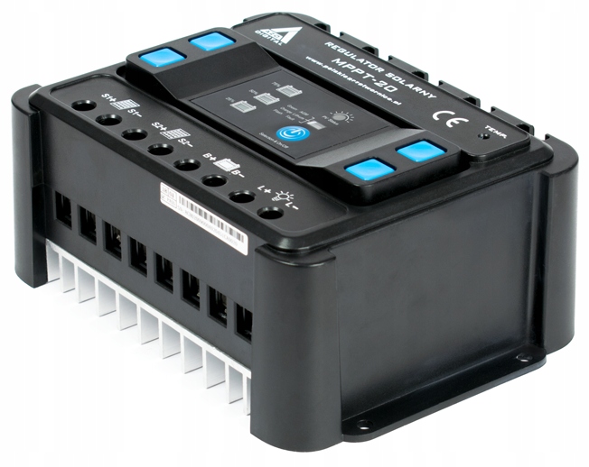 Nabíjací regulátor 20A MPPT 12V 24V Solárny panel
