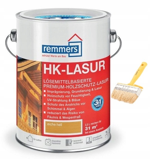Impregnát na ochranu - Remmers Wood Impregnate HK-Lasur 20L farieb