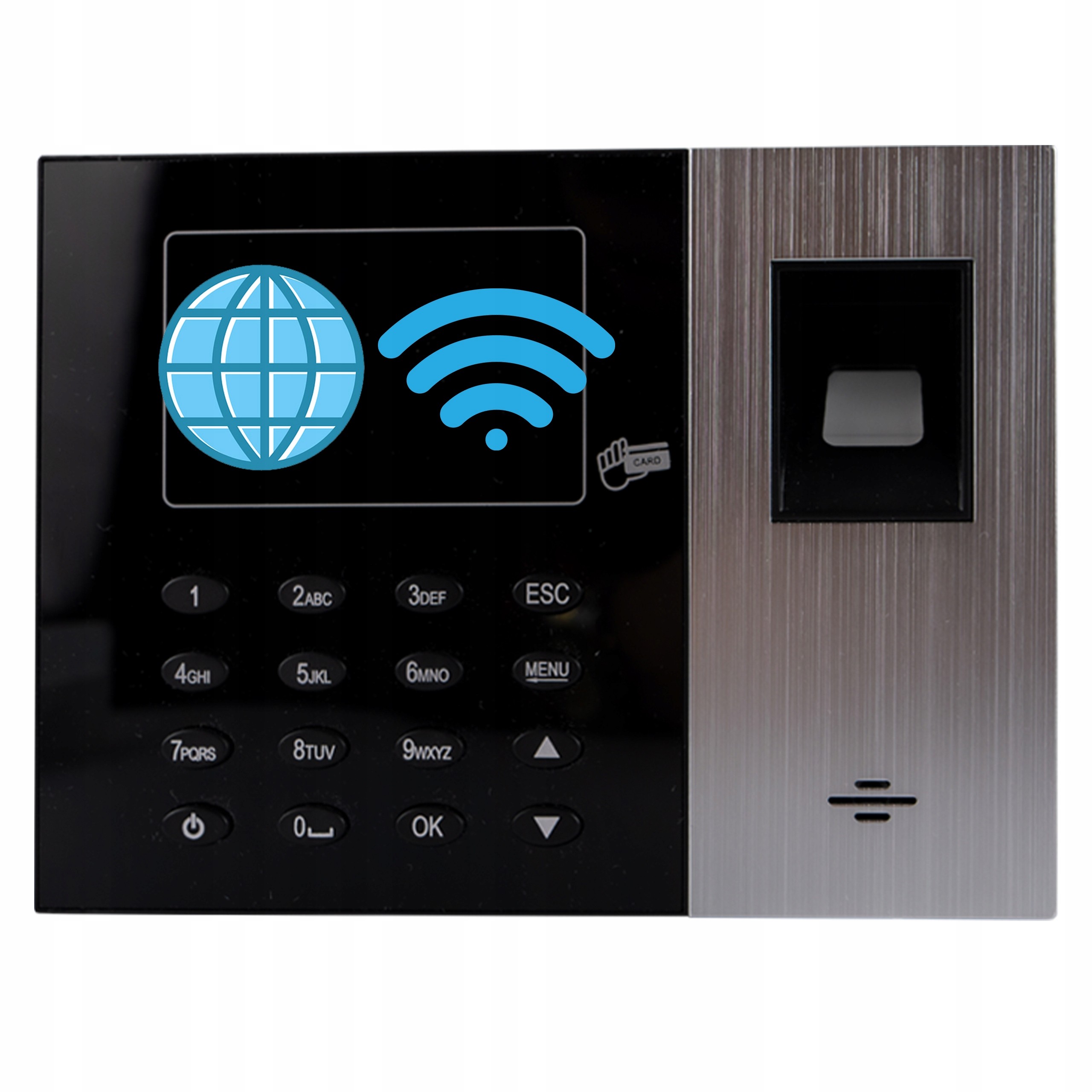 WiFi WIB Pracovník RFID Heslo karty