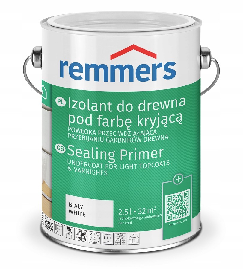 Farba - Remmers grunt po jasných farbách skryté 10l