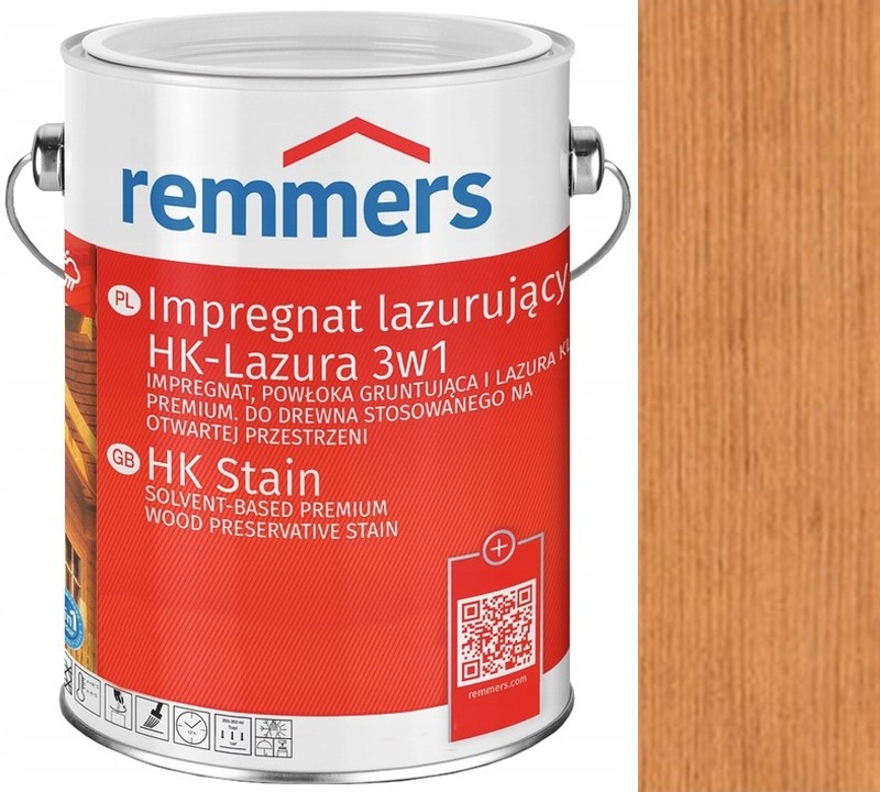 Impregnát na ochranu - Remmers hk-laura drevené impregnate 5l pinia