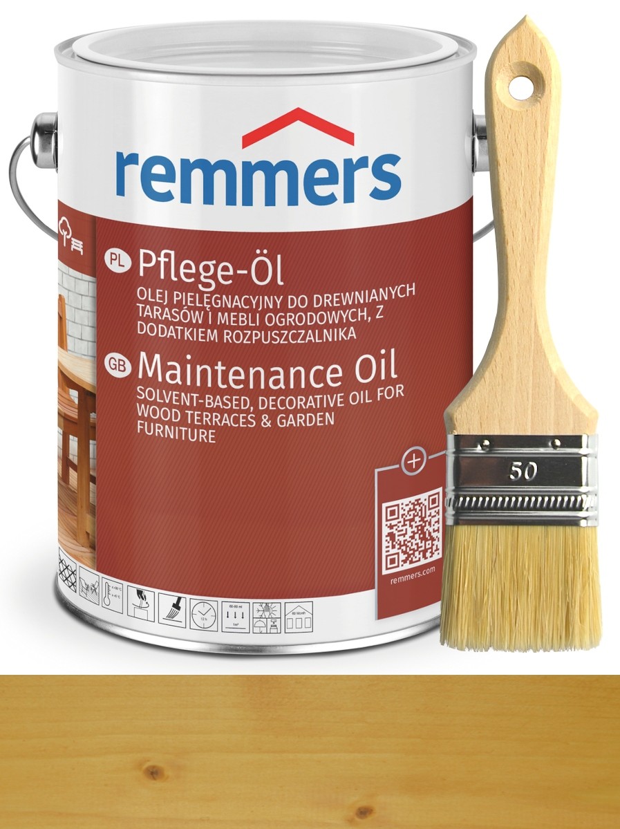 Impregnát na ochranu - Remmers Pflege-ol Wood Oil, Terrace 5L Bangkirai
