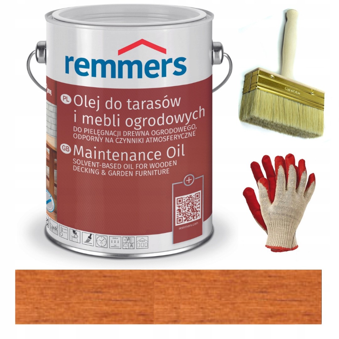 Olej, moridlo - Remmers Terrace Oil, drevo 5L teak