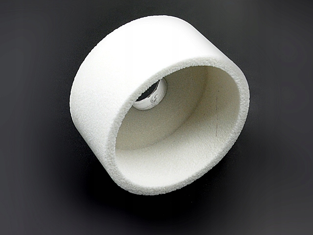 Valcový hrniec 100x50x20 mm biely typ6