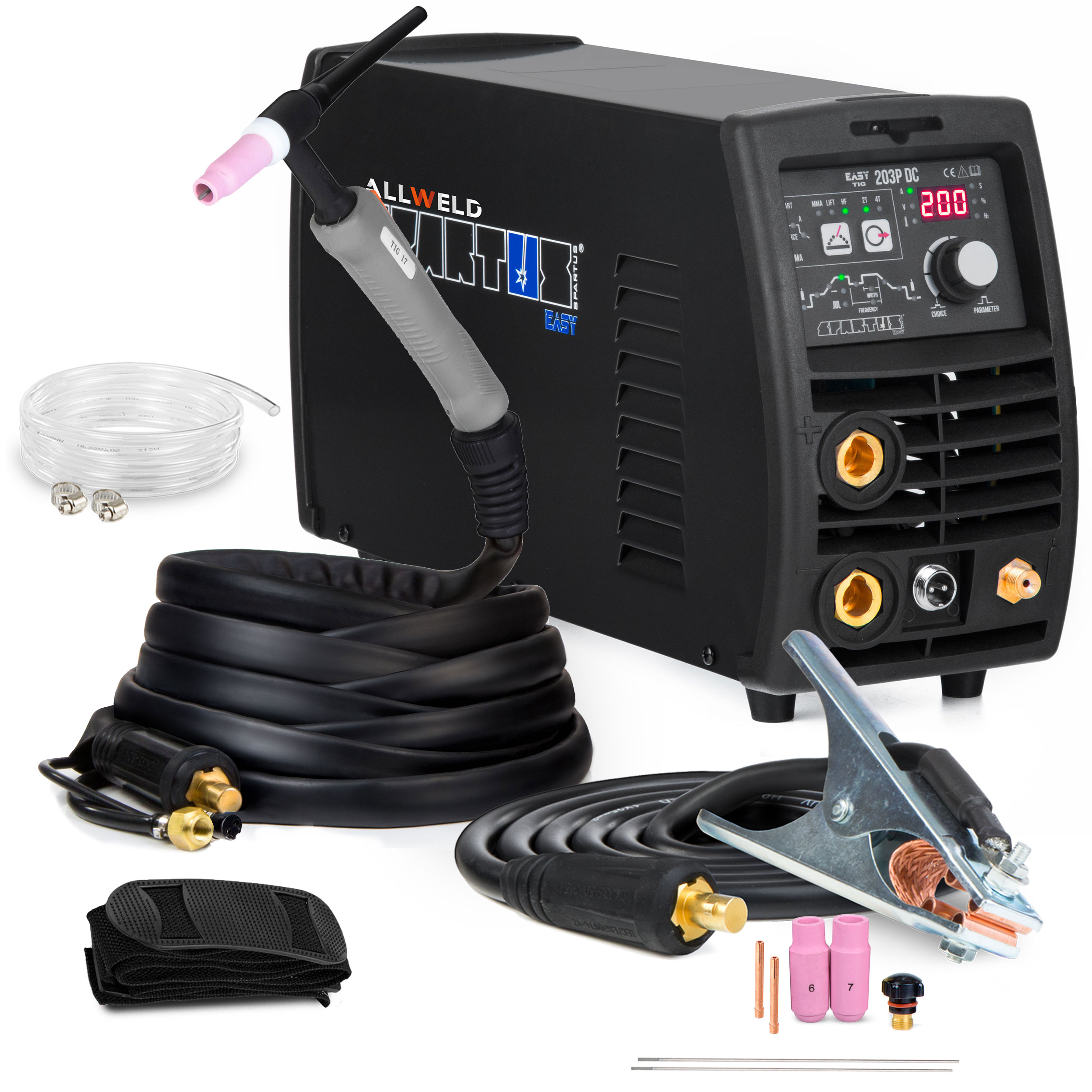 Profi zváračka - Spartus puls 200a Tig DC MMA Welder