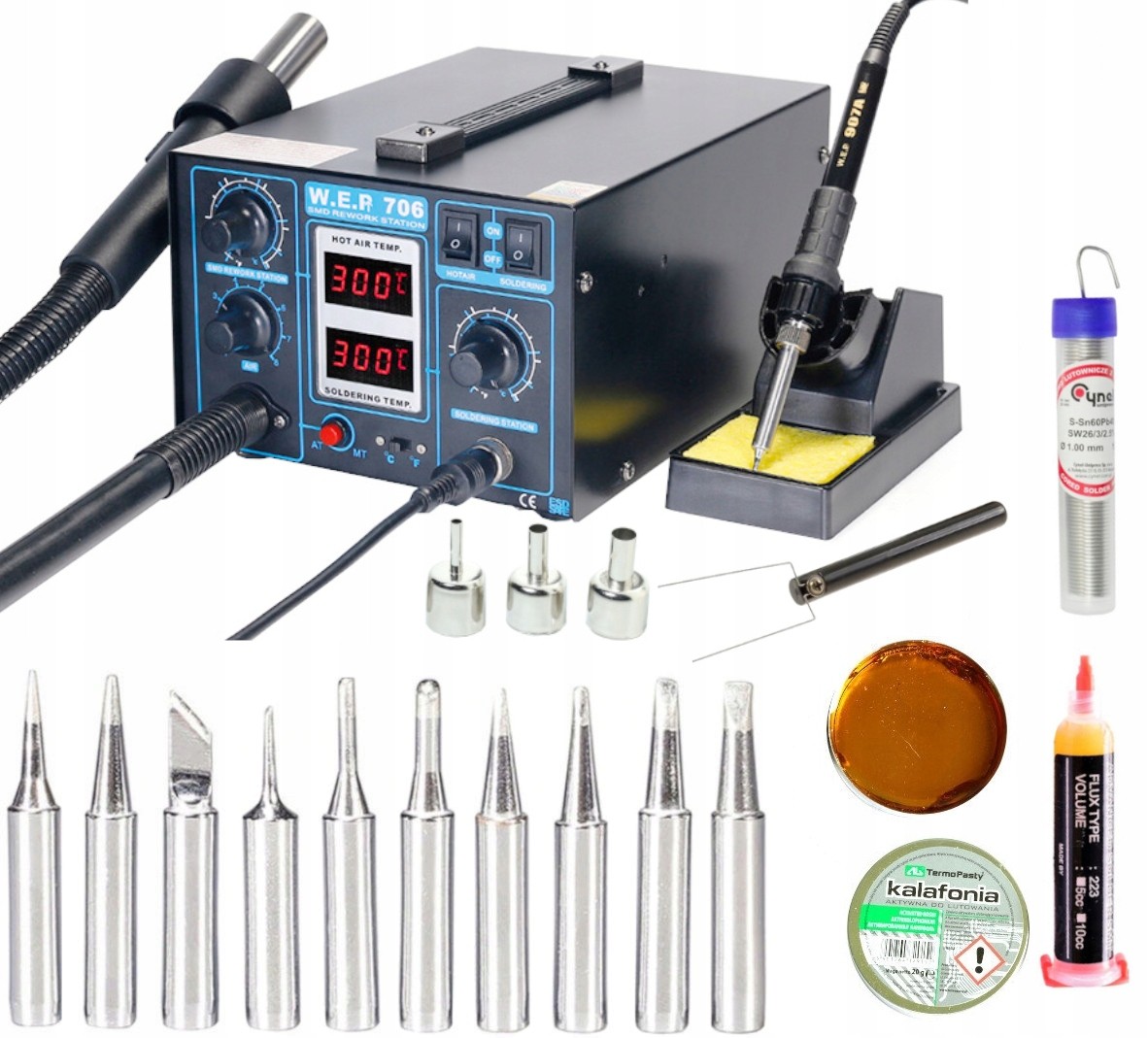HOTAIR WEP 706 GROTx10 FLUX 223 SPÁJKOVACIA STANICA