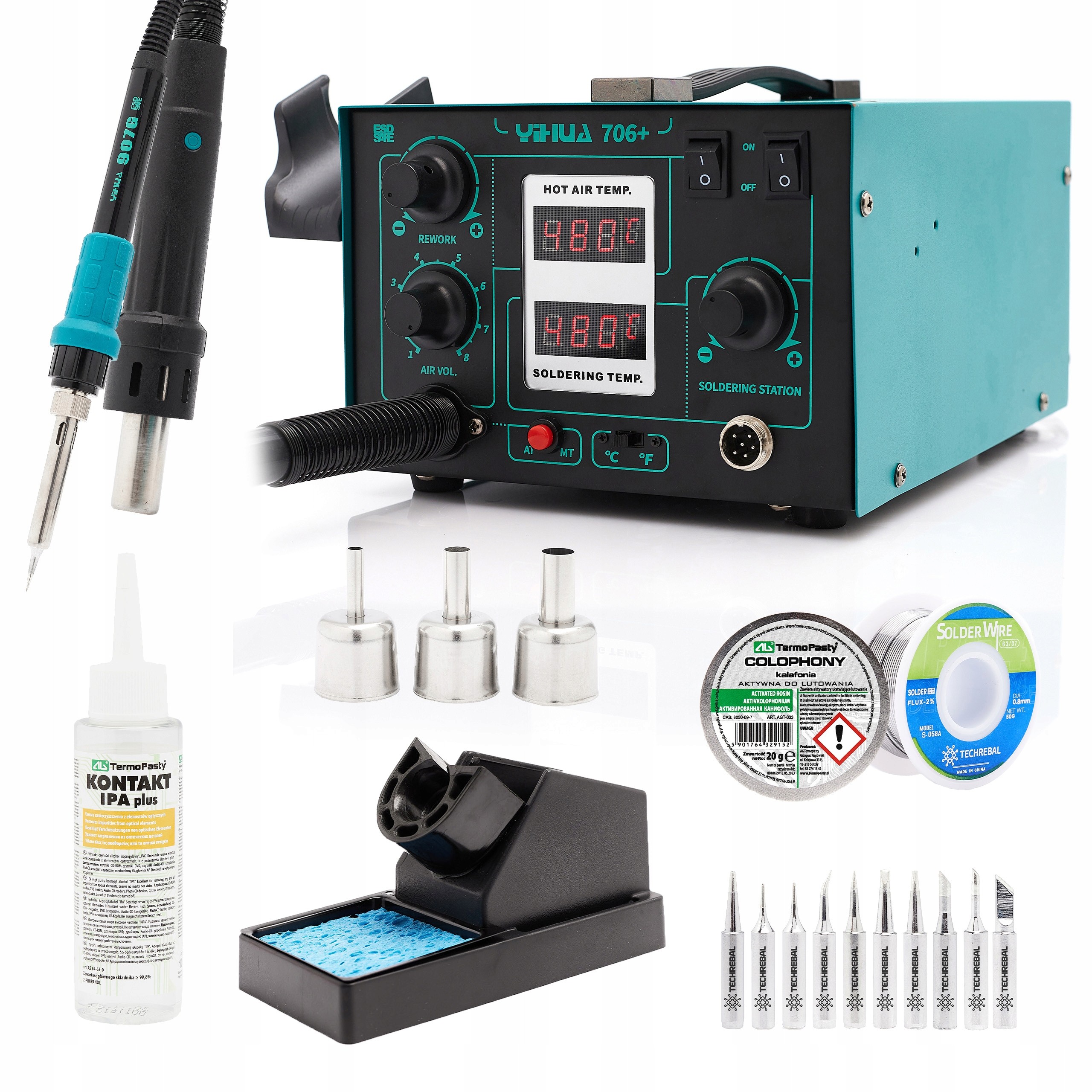 HotAir Yihua 706 Topnik Grotto223 Soldering Station223