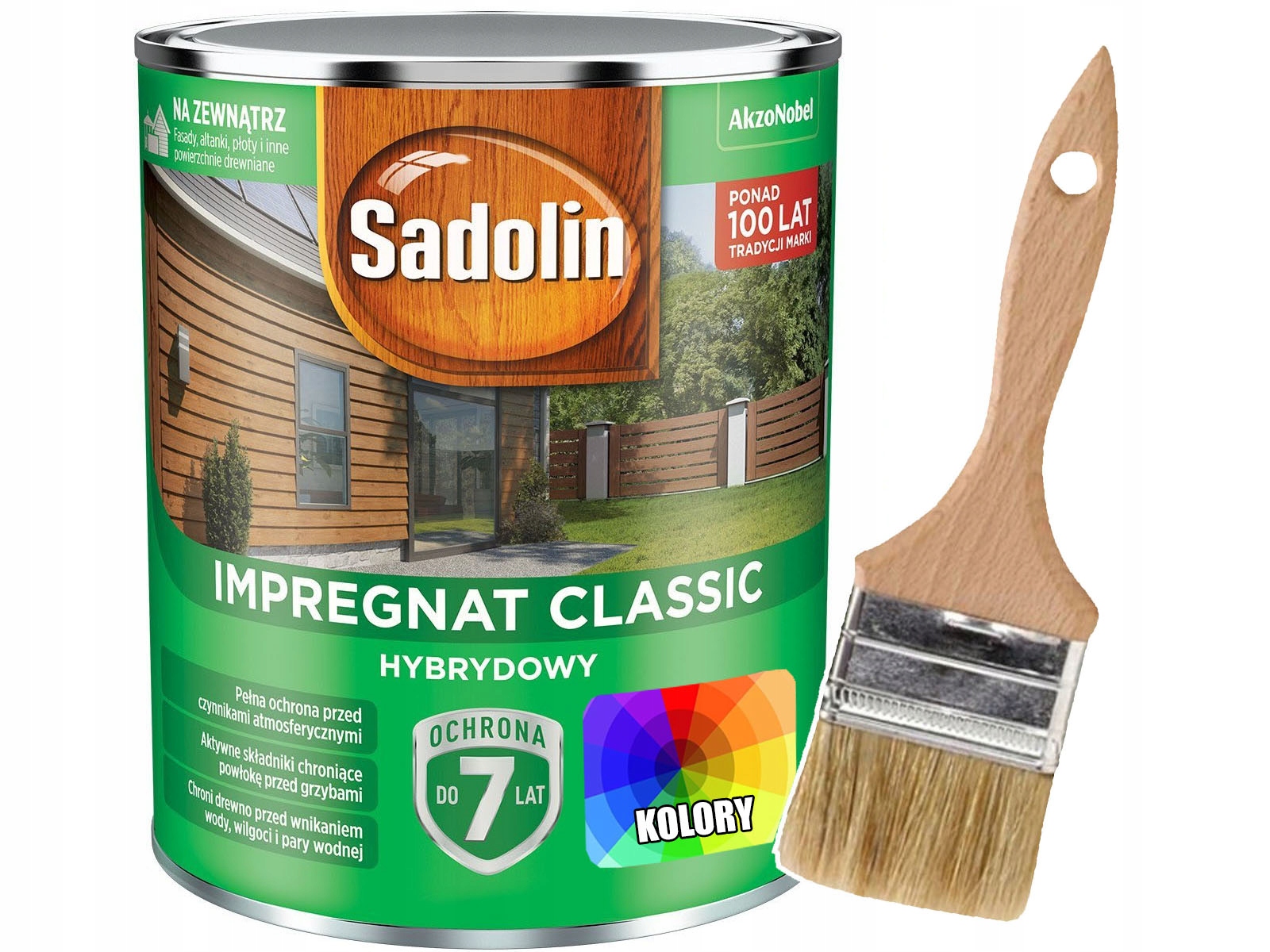 Impregnát na ochranu - Sadolin Classic Hybrid Impregnate 4,5 l farieb