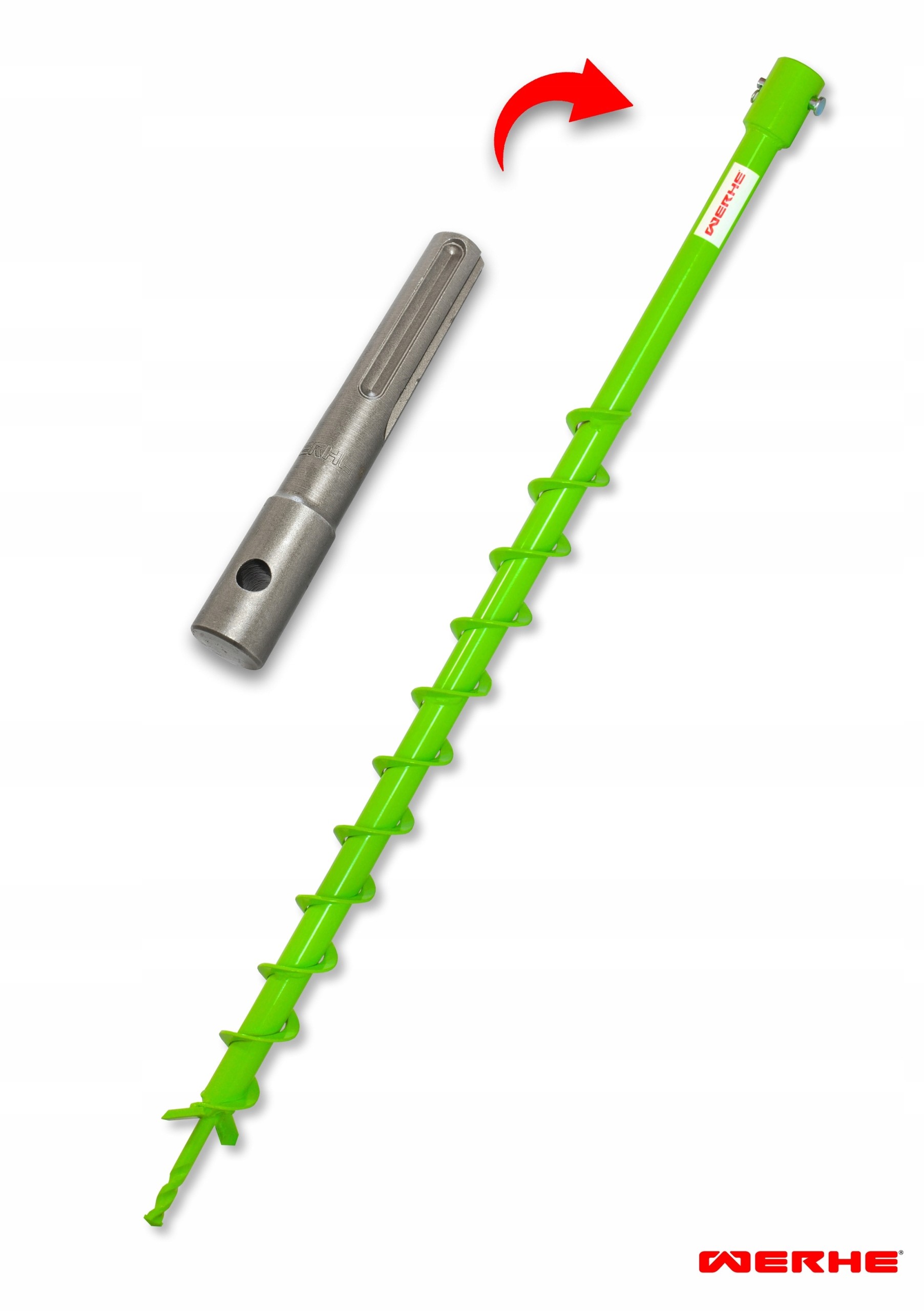 Vrtačka, vrták - Shiple Shipple na SPS 40 mm adaptér SDS max