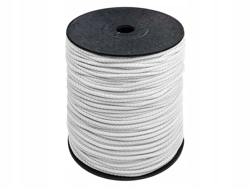 Gumová šnúra 4 mm gumová čierna šnúra 100 MB