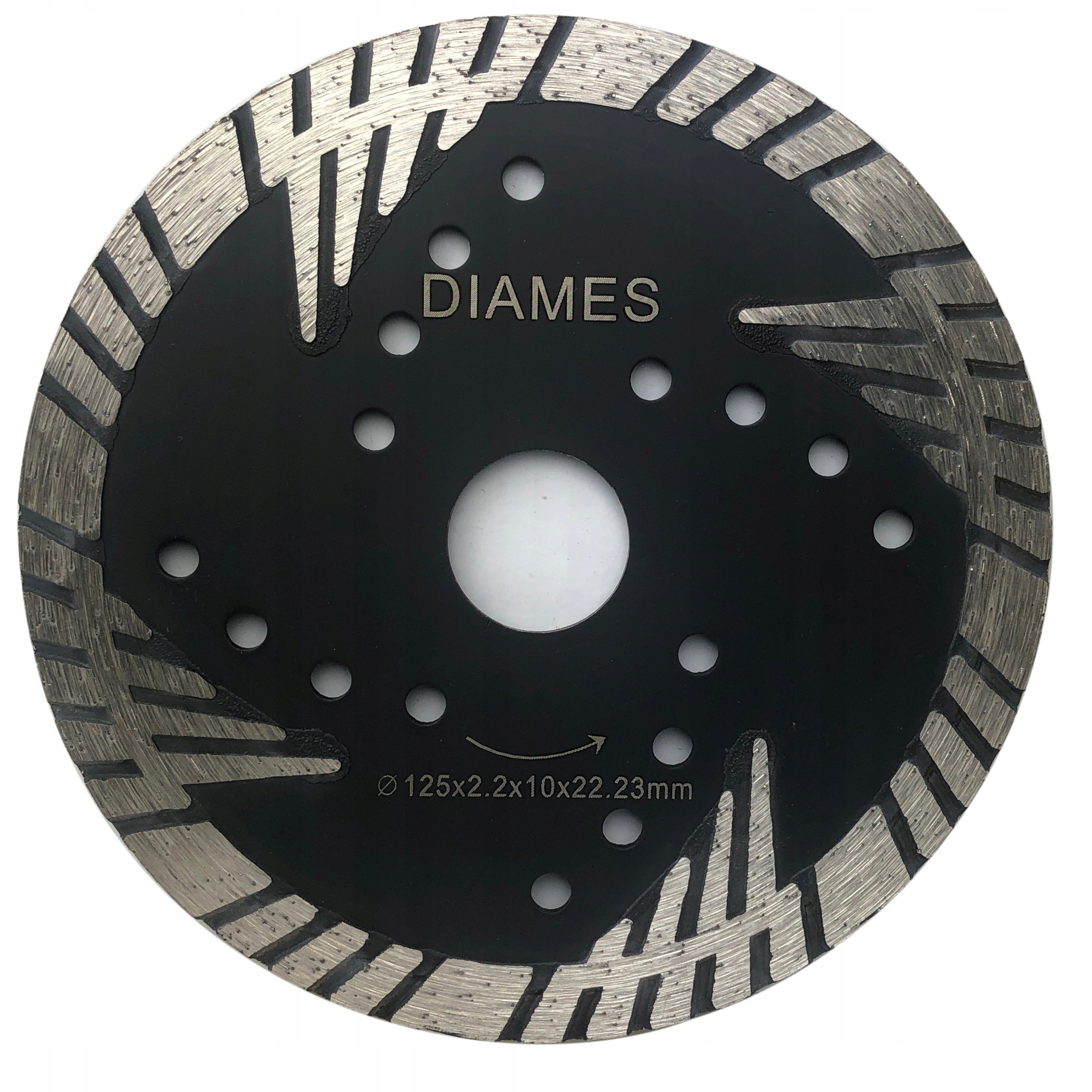 Diamantový diamantový diamant pre žulu 125 mm profi