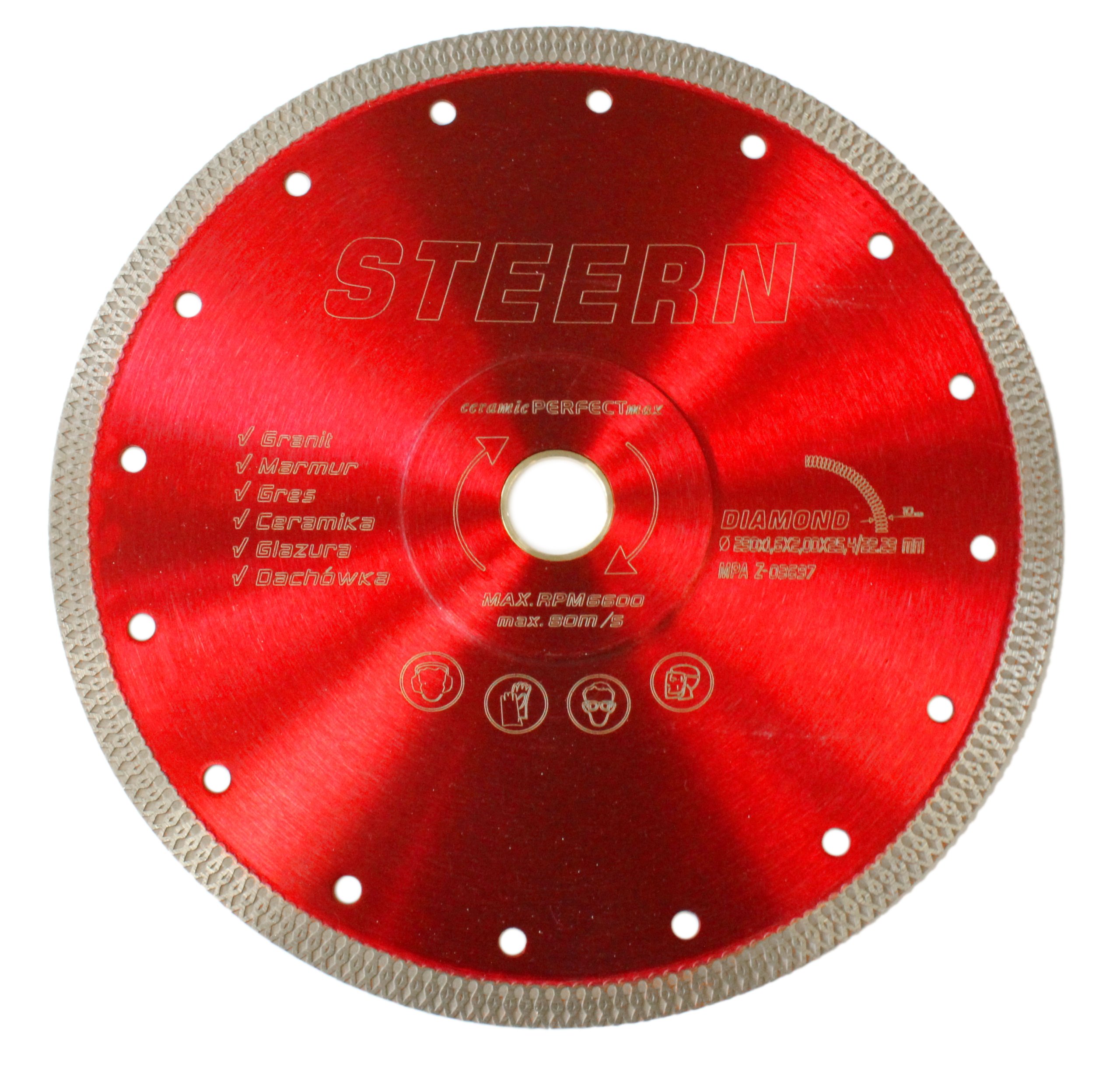 Keramický diamantový Steren 230 mm x 2,0 mm