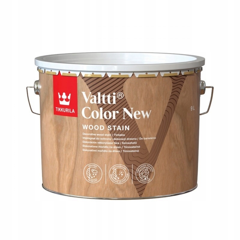 Impregnát na ochranu - Valtti Color New Dekorative Impregnate 9L Semi -matt