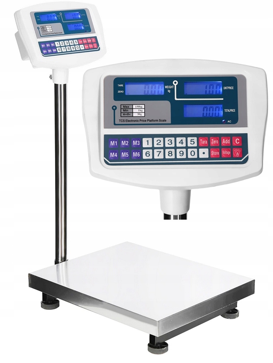 ELEKTRONICKÉ VÁHY 150KG 30X40 SKLAD
