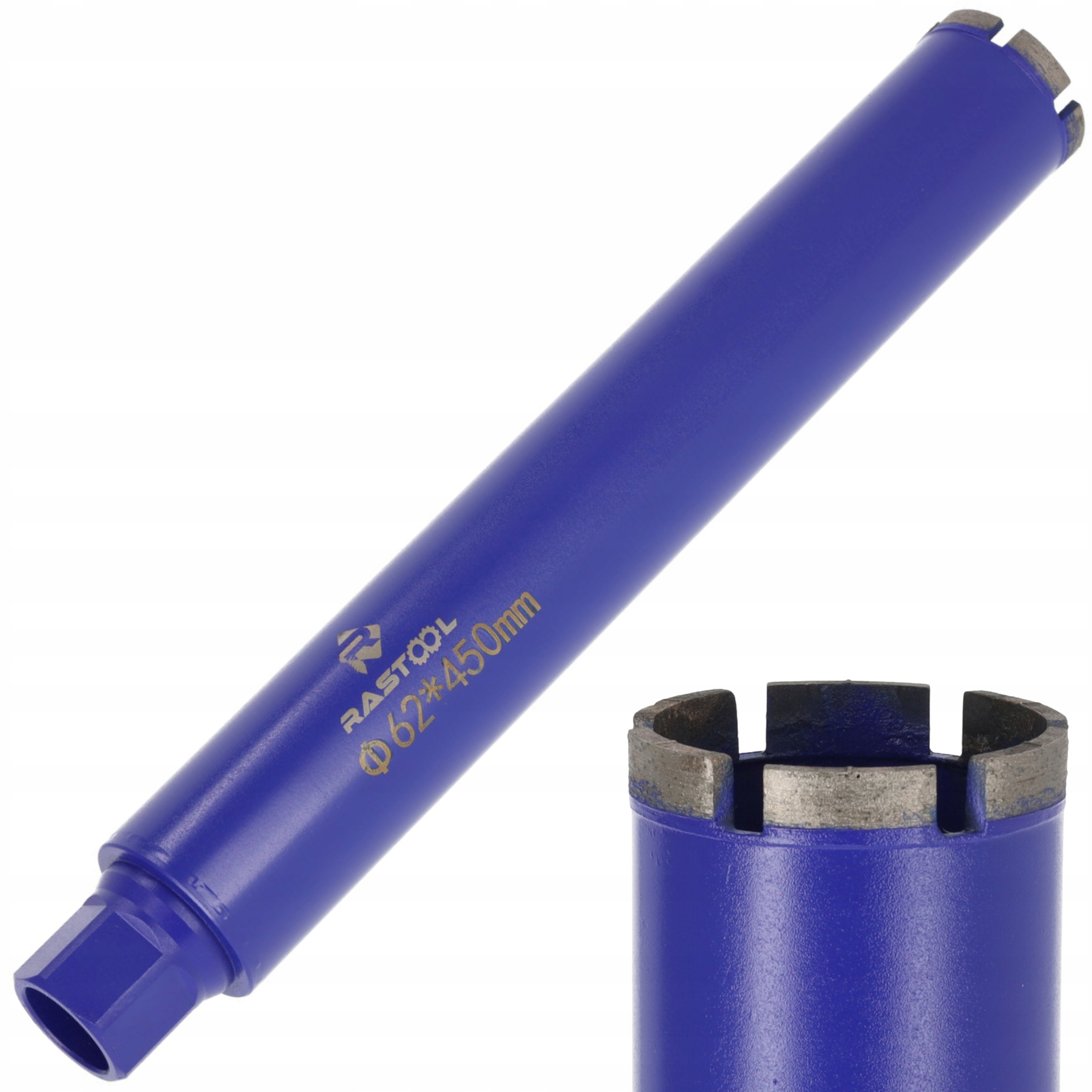 Vrtačka, vrták - Diamantová vŕtačka pre zosilnený betón 62 mm 1,1/4