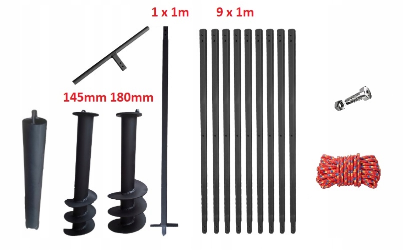 Vrtačka, vrták - Ručný vŕtací stroj pre studňu 145 mm 180 mm 10 m sliz