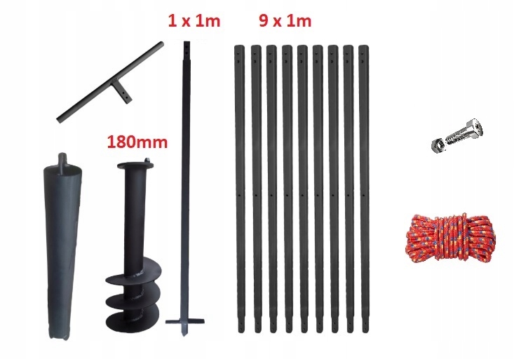 Vrtačka, vrták - Vŕtanie ruky pre 180 mm jamka 10 m sllamówka