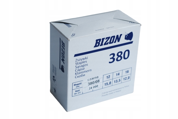 Staples 380/08 čierne 24 000 ks