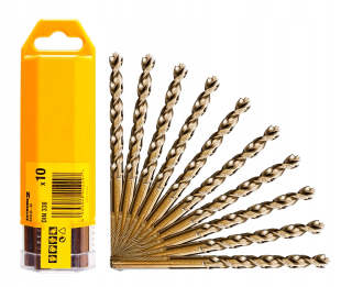 Vrták, zahlbovák - 10 kov kovovej vŕtačky 5,2 x 86 mm extrémne 2 dewalt