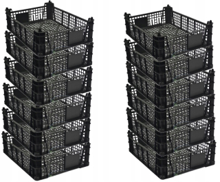 Prepravka, nádoba - Plastová nádoba na euro 60x40x30