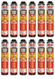 Lepidlo - 12x Soudal Construction Adhesive Soudabond Easy Pistol