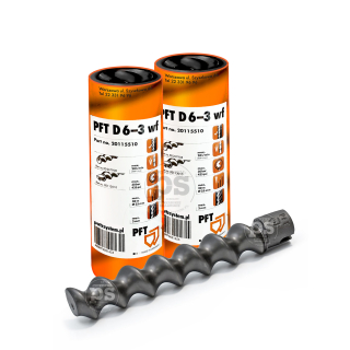 Omietací stroj - 2 x stator + 1 rotor D6-3 Pft Agregát