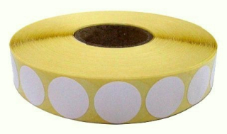 Samolepiace print etikety - 28 mm kolesá nálepky tesniace nálepky lepidlá