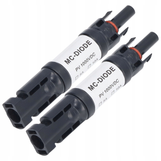 Solárny panel konektora 2 PCS MC4 1000V 10A